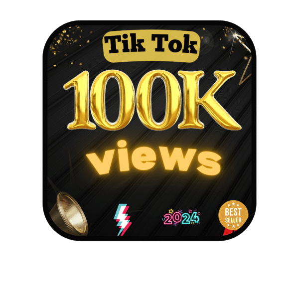 Tik Tok 100k video views High Quality Full warranty global