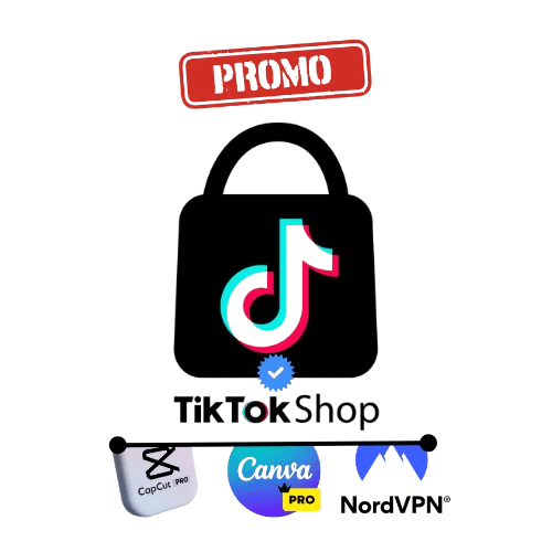 #Tiktok shop affiliate account usa full verified + Nordvpn Premium + Capcut Pro + Canva Pro